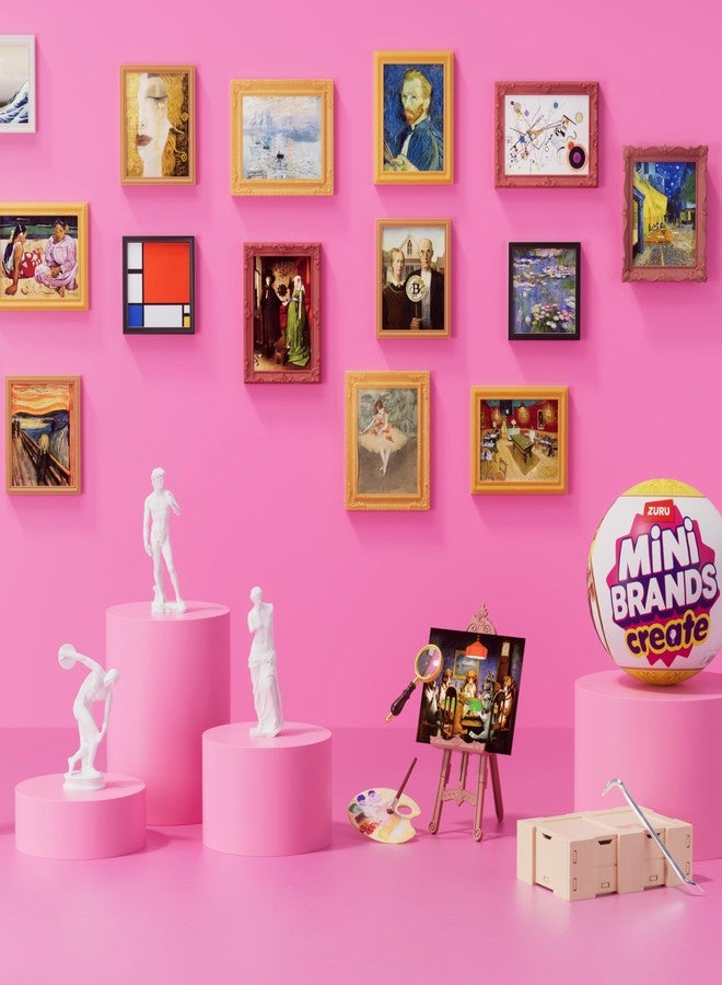 Mini Brands Create Mini Masterpieces Series 1, Capsule 2 Pack by ZURU, Real Miniature Masterpiece Creations Collectible Toy - Image 4